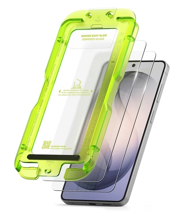[2-Pack] Ringke Skærmbeskytter Hærdet Glas Til Galaxy S26 - Klar
