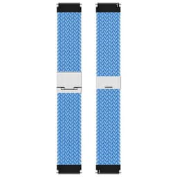 Flettet elastisk klokkereim til Huawei Watch GT Runner 2 - Skyblue