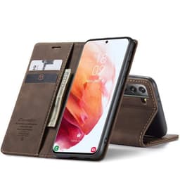 CaseMe mobildeksel 013 til Samsung Galaxy S21 Plus - Coffee