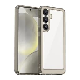 Mobilskal till Galaxy S25 Edge Outer Space - Transparent/Svart