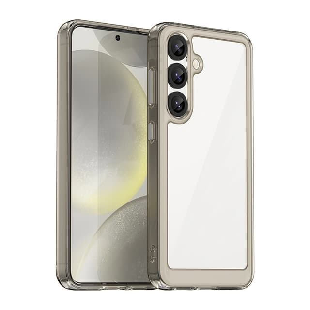 Mobilskal till Galaxy S25 Edge Outer Space - Transparent/Svart