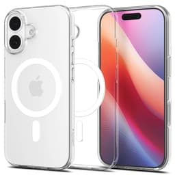 Spigen Telefontaske til Apple iPhone 17 MagSafe Flydende Krystal - Klar/Hvid