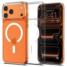 Spigen Telefontaske til Apple iPhone 17 Pro Max MagSafe Flydende Krystal - Klar/Hvid