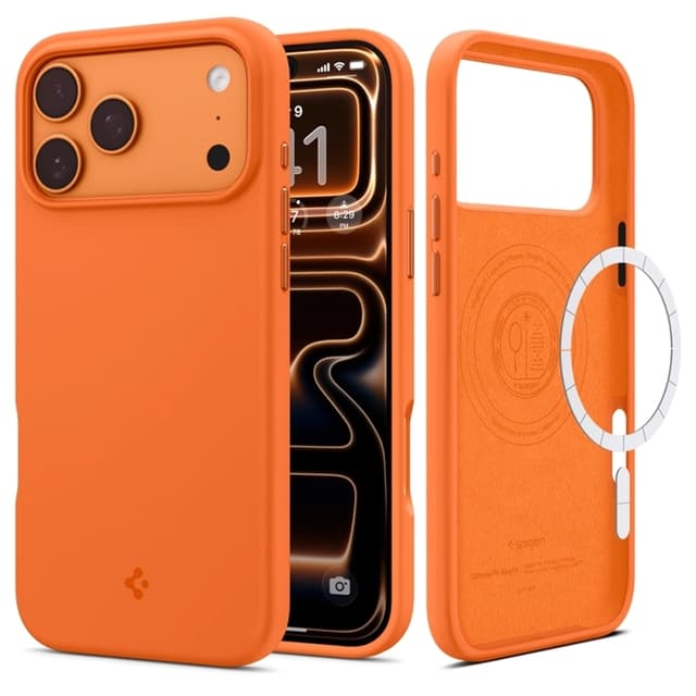 Spigen Mobilskal För iPhone 17 Pro Max Magsafe Silikon Fit