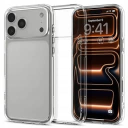 Spigen Telefontaske til iPhone 17 Pro Ultra Hybrid - Krystalklar