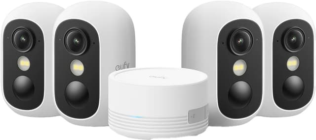 Eufy eufyCam C35 säkerhetskamera kit (4-pack