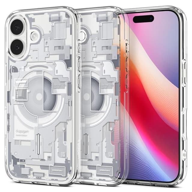 Spigen Mobilskal till iPhone 17 Magsafe Ultra Hybrid - Vit Zero One