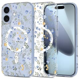 Tech-Protect telefonetui til iPhone 17 Magsafe Flexair - Forårsblomster