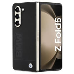 BMW Mobilskal till Galaxy Z Fold 5 Signature Logo Imprint - Svart
