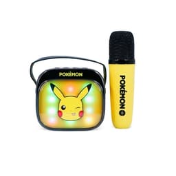 Pokémon Karaokehögtalare med Mikrofon Pikachu Popsing LED