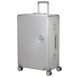 American Tourister Resväska Soundbox Aluminium 77 Large Silver