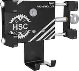 FoneKit Sykkelstativ i aluminium, svart