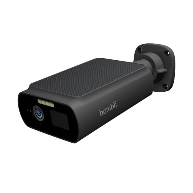 Hombli Smart Solar Cam 2K, sort