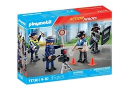 Playmobil Sett med politifigurer (71730)