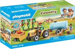 Playmobil Traktor med tilhenger og vanntank (71442)