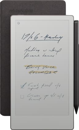 reMarkable Paper Pro Move E-ink lukulaite + Marker Plus & Weave Folio