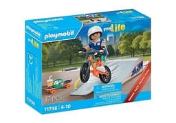 Playmobil Mitt liv: Skateboarder med rampe (71798)