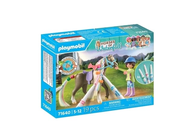 Playmobil Tvättbart set med hästar (71640)