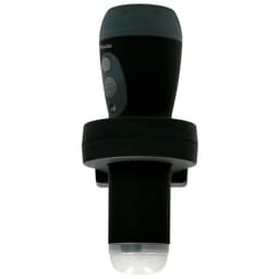 Alecto Oppladbar LED-lykt Svart