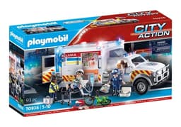 Playmobil Amerikansk ambulanse med lys og lyd (70936)