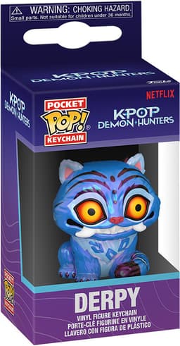 Funko KPop Demon Hunters nøkkelring (Derpy)
