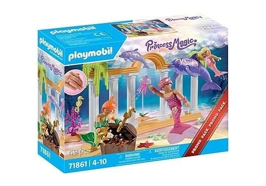 Playmobil Sjöjungfruskatt med delfiner (71861)