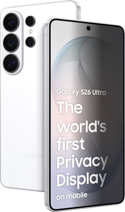 Samsung Galaxy S26 Ultra 5G smarttelefon 12/256 GB (hvit)