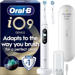 Oral-B iO9 elektrisk tandbørste 067867 (White Alabaster)