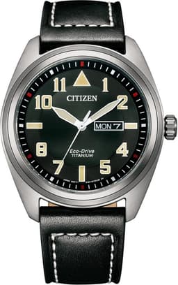 Citizen Garrison Eco-Drive BM8560-29E - armbandsur, 42 mm, Svart