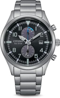Citizen Eco-Drive Chronograph CA7028-81E armbandsur, 43 mm