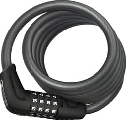 Abus spirallås med nummerkombination, 5510C/180/10