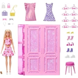 Barbie - Drømmeskap 3.0 med dukke (HXD58)