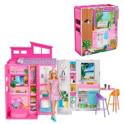 Barbie Getaway dukkehus og dukke (HRJ77)