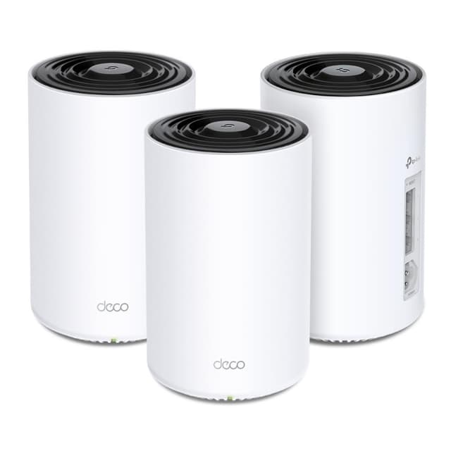 TP-Link Deco PX50 Wi-Fi 6 AX3000 + G1500 Powerline Mesh-system för hela hemmet (3-pack)