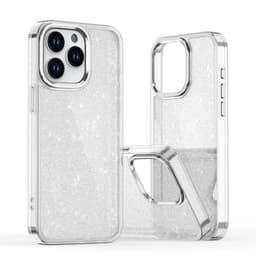 Mobilskal till iPhone 16 Glitter - Transparent