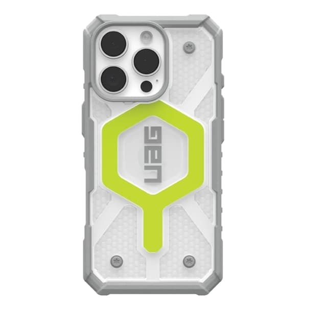 UAG Mobilskal till iPhone 16 Pro MagSafe Pathfinder Clear - Grön