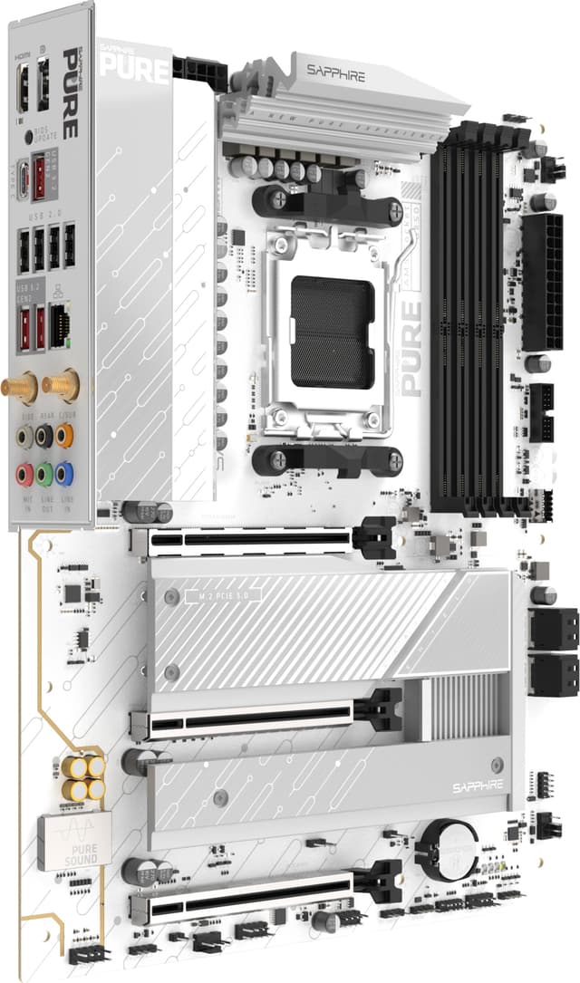 Sapphire Ren B850A WIFI7 bundkort