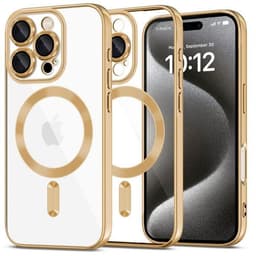 Tech-Protect Mobilskal till iPhone 16 Pro Magsafe Magflex - Shiny Guld