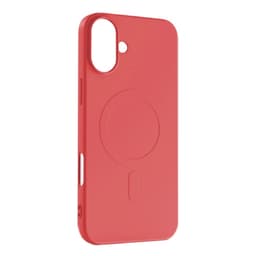 Mobilskal till iPhone 16 Pro Magsafe Liquid Silikon - Röd
