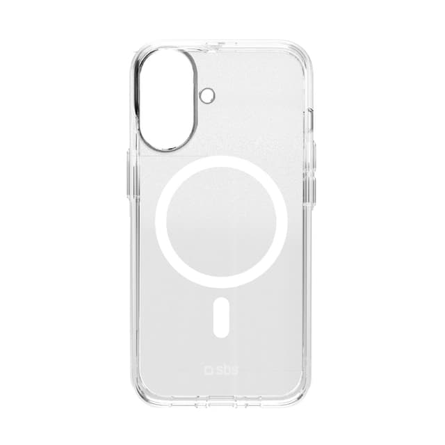 SBS Telefontaske til iPhone 16 Plus Magsafe Extreme Active D3O - Gennemsigtig
