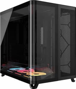 Corsair AIR 5400 LX-R RGB Trekammars-PC-chassi (svart)