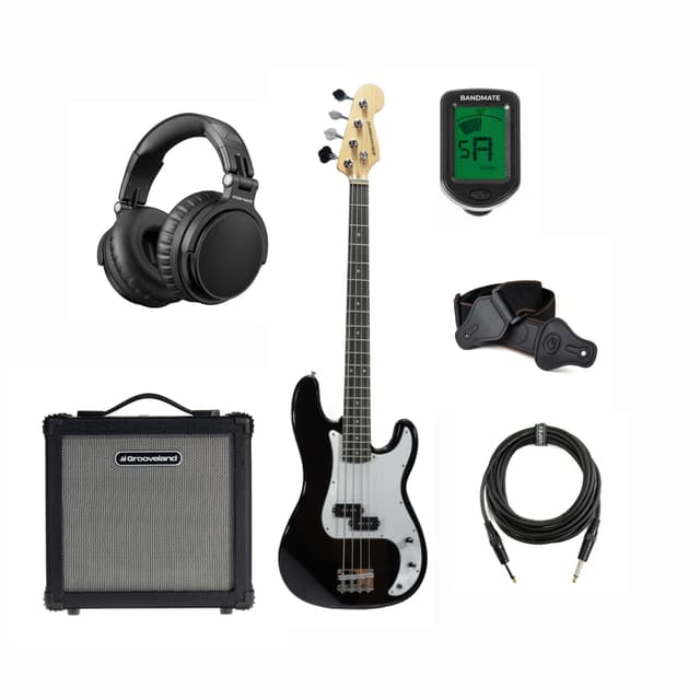 Grooveland PB El-bas (Sort) Startpakke
