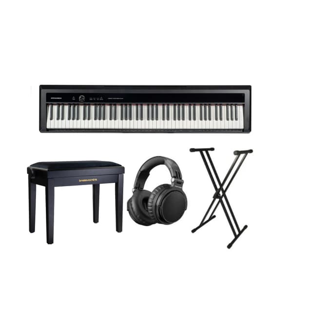 Grooveland P450 El Klaver (Sort) Komplet Pakke