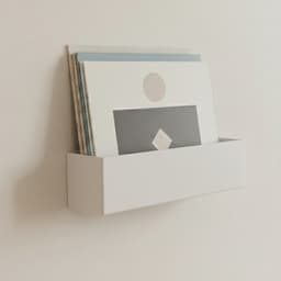 Studio 57 Vinyl Veggdisplay (hvit)