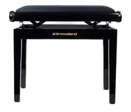 Grooveland KB200 Pianokrakk (Svart Høyglans)