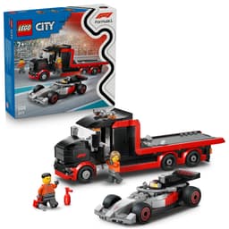 LEGO City F1-kuljetusauto ja Audi F1 ‑kilpa-auto 60493