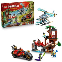 LEGO NINJAGO Action i ninjaenes trehytte 71857