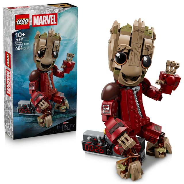 LEGO Marvel Groot i Ravager-kläder 76341
