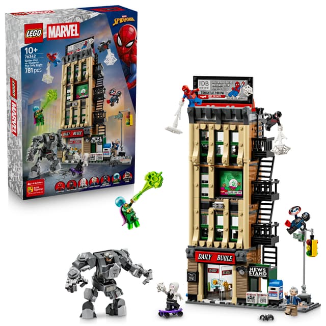 Super Heroes Marvel Spider-Man mot Mysterio: Daily Bugle 76342