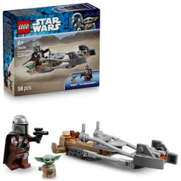 LEGO Star Wars Mandalorianeren og Grogus speederbike 75436